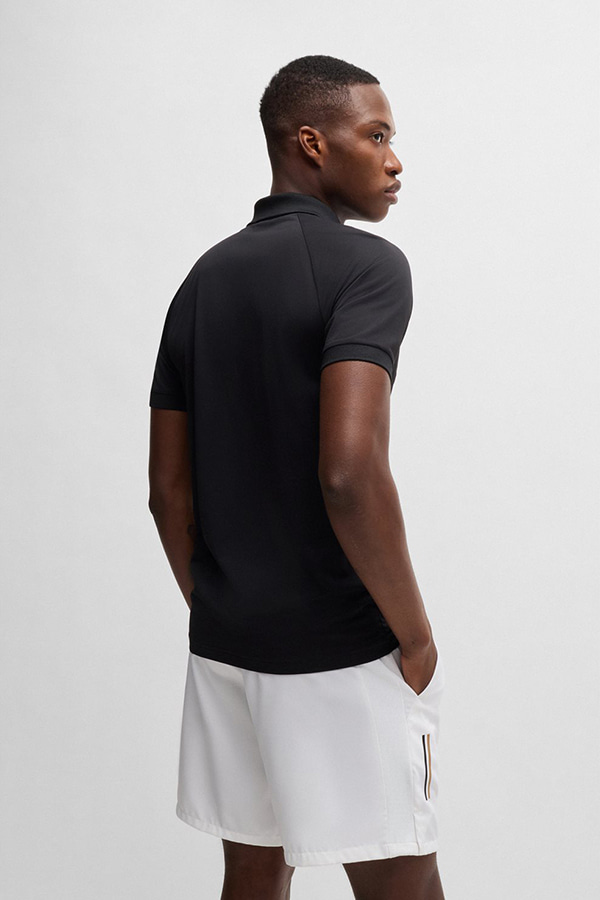 ΜΠΛΟΥΖΑ ΠΟΛΟ BOSS - 001 ΜΑΥΡΟ